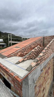 Refurbished tiled roof