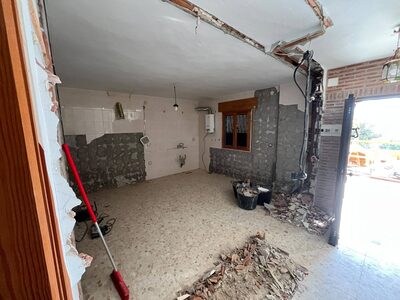 Strip-out before renovation