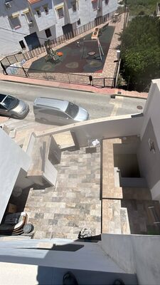 Natural stone steps