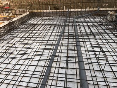 Reinforcement for a suspended slab